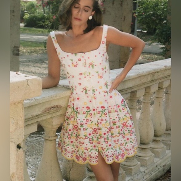 $478 NWT Cartolina Nantucket S Marrakesh Dress as seen in Britsh Vogue…